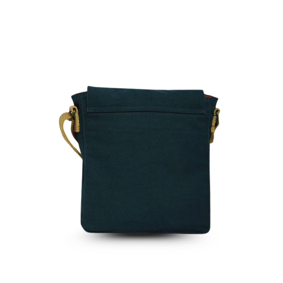 Blue Unisex Compact Messenger Bag for Everyday Use 175
